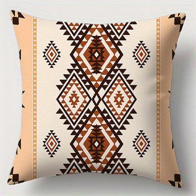 Home Decor Bohemian Aztec-Patterned Decorative Pillow Covers Pattern Cushion Cover Suitable For Sofa Bedroom Car Pillow Cover