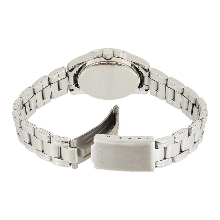 Casio Женские Стандартные Часы 32мм Черные LTP-1215A-1A2 LTP-1215A-1A2