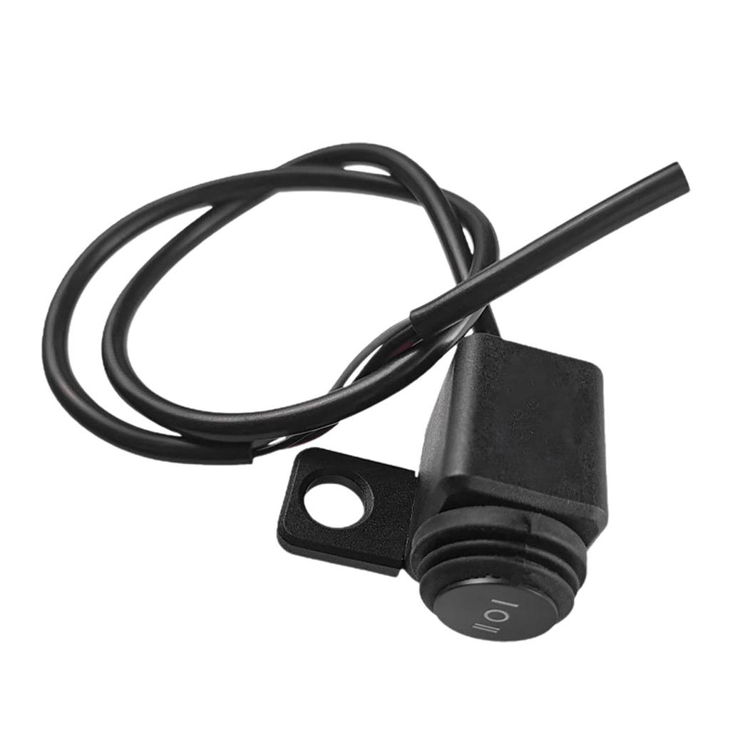 Motorcycle Electric Vehicle Headlight Switch Scooter Rearview Mirror Modification Switch External Spotlight Turn Signal