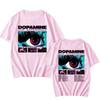 Рэпер Lil Tecca Dopamne The Experience Tour Футболки Мужские Женские Хип-Хоп Винтажные Футболки Хлопок Повседневные Мягкие Оверсайз Футболки Унисекс