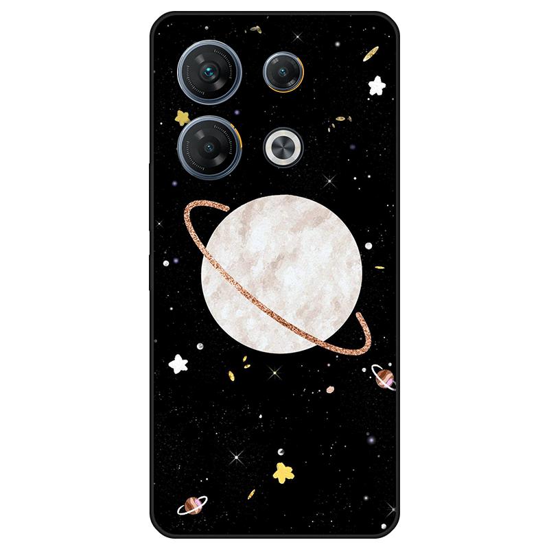 Для Infinix GT 10 Pro Корпус Окрашенная задняя крышка из ТПУ Мягкий силиконовый чехол Infinix GT 10 Pro