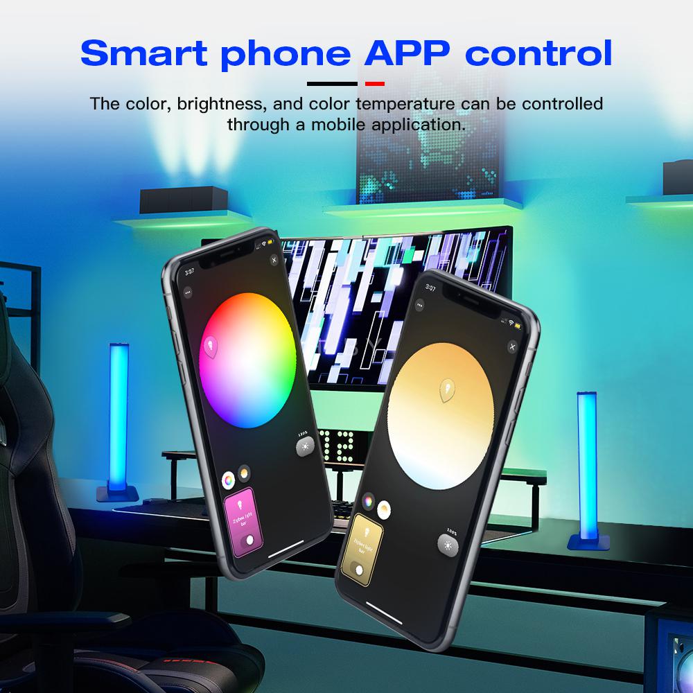ZigBee 3.0 RGBCCT 4W Light Bar GLEDOPTO DC5V USB Tuya Smart Life SmartThings Homey Alexa App Voice RF Remote Control Night Light