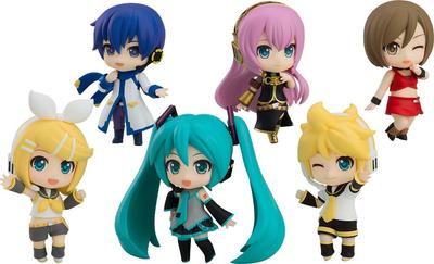 Nendoroid Сюрприз Персонажи Piapro Пластиковые Раскрашенные Торговые Фигурки Коробка из 6 Немасштабные