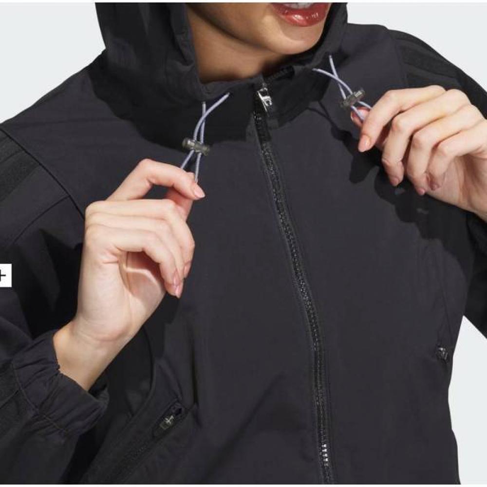 Adidas Гольф Женская Ветровка Beyond Худи на Полной Молнии Im7890