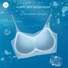 Ultra-Thin Breathable Ice Silk Top Bra Women's Seamless Back Halter Vest Wrap Bra Small Chest Together