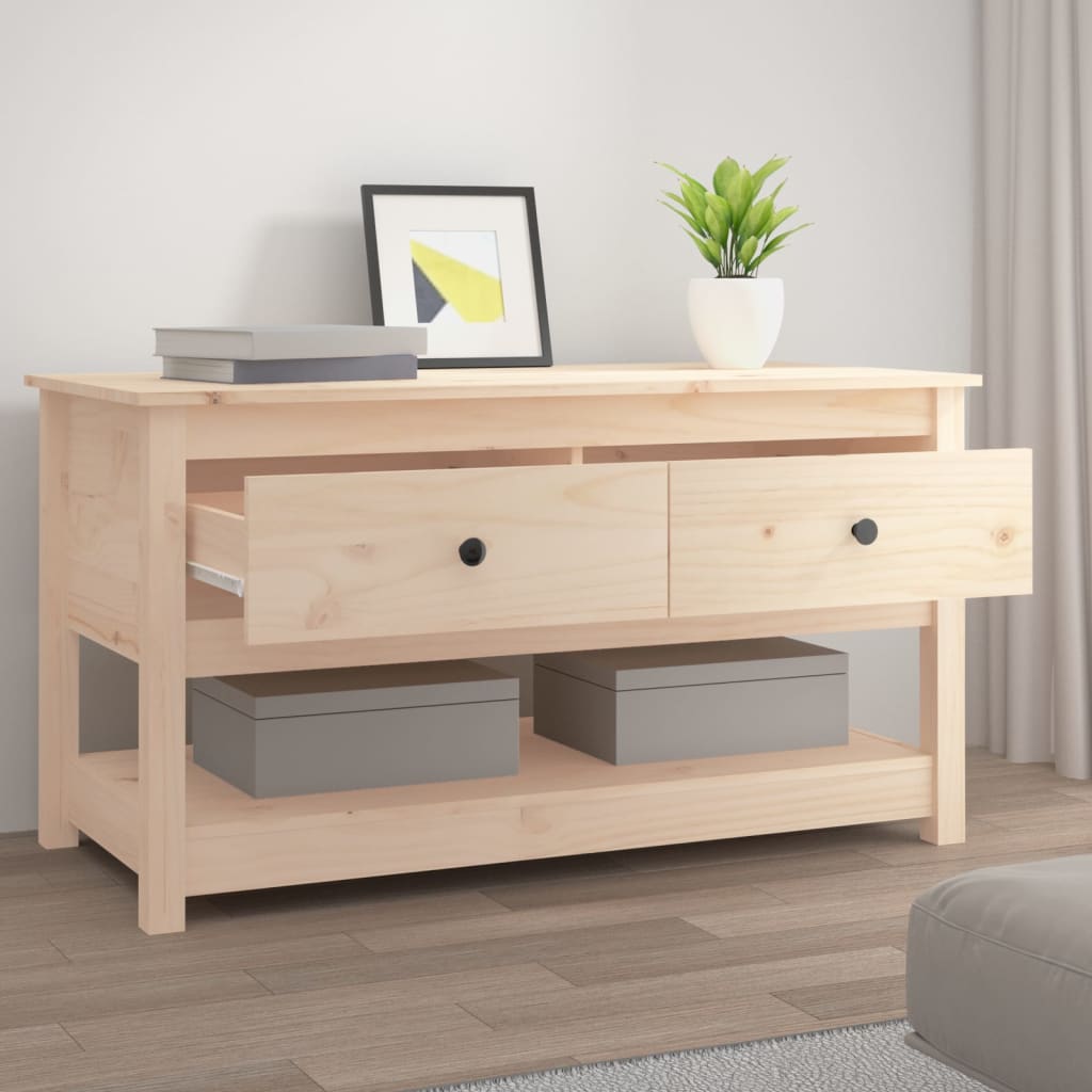 Coffee Table 102 x 49 x 55 cm Solid Pine Wood
