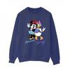 Womens/Ladies Minnie Mouse And Daisy Sweatshirt