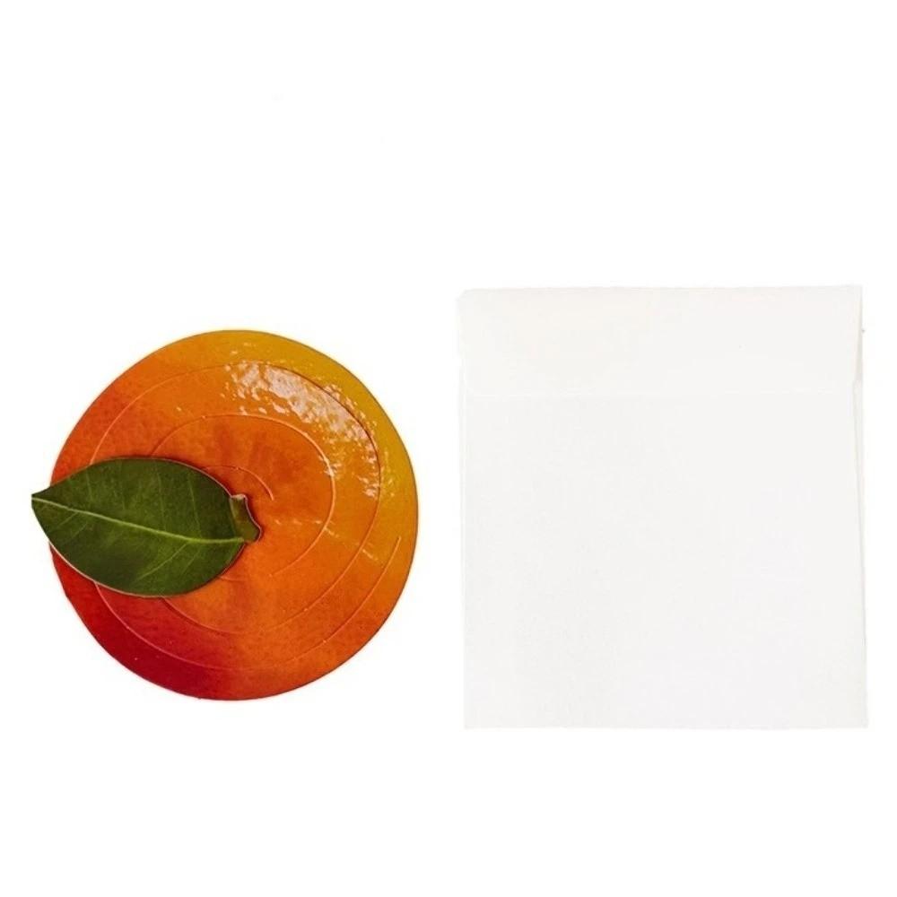 3D Fruit Shaped Greeting Card Foldable Festival Greeting Card Birthday Gift Postcards Festival
