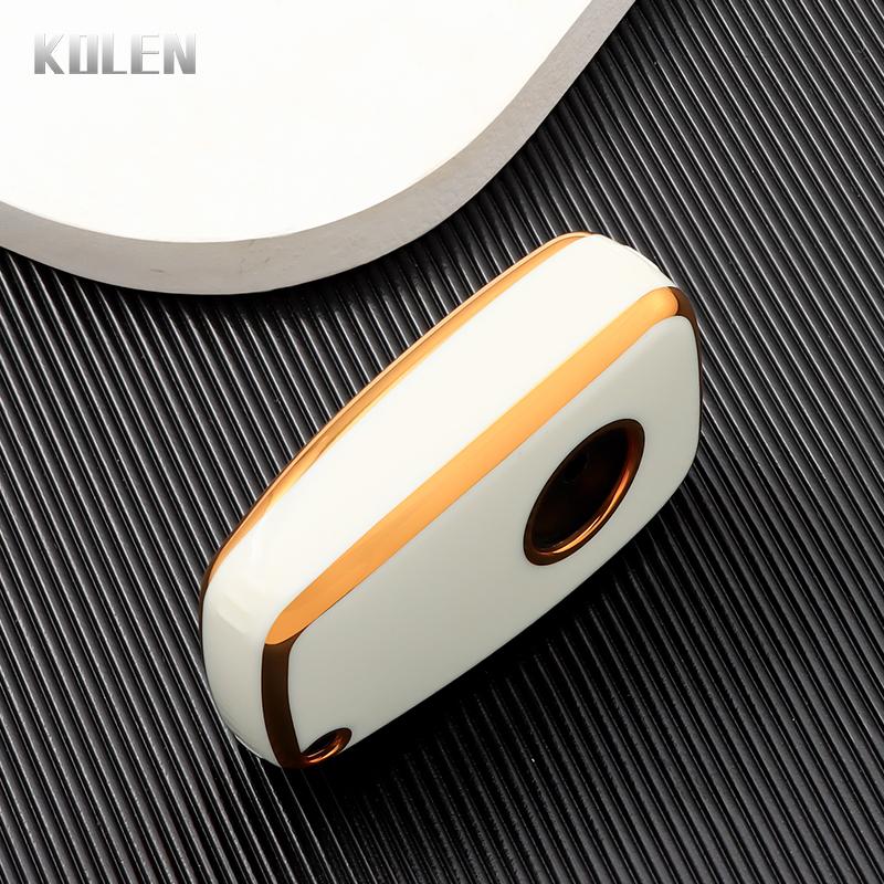 Новый чехол-книжка для ключа автомобиля из ТПУ для FIAT 500 Panda Stilo Ducato Punto Doblo Bravo 3 кнопки Защищенный держатель Брелок Сумка Аксессуары