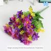 1 букет 28 головок искусственных цветов искусственный шелк орхидея хризантема цветок свадебный букет цветов домашний сад вечеринка декор
