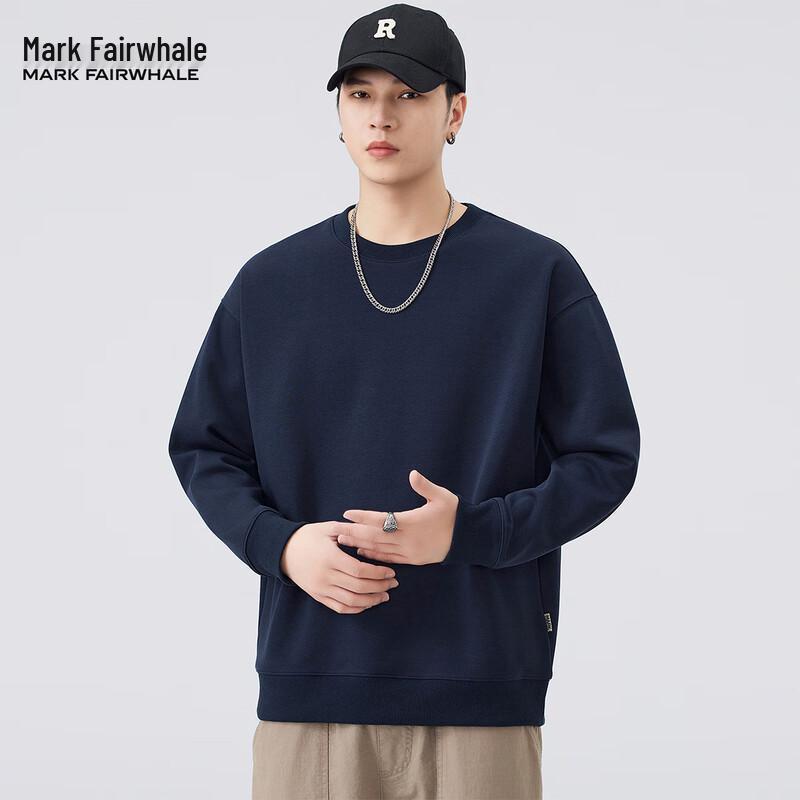 Mark Fairwhale Men's Loose Fit Crewneck Sweatshirt