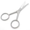 Round Head Safety Cuticle Manicure Scissors Professional Small Clipper Eyebrow Nose Hair Cut Trimming Tweezers Beard Scissors