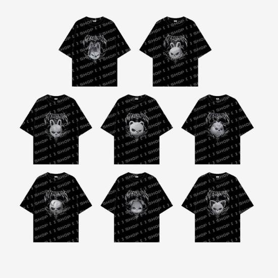 Предварительный заказ футболки Stray Kids EVIL SZKOO World Tour dominATE