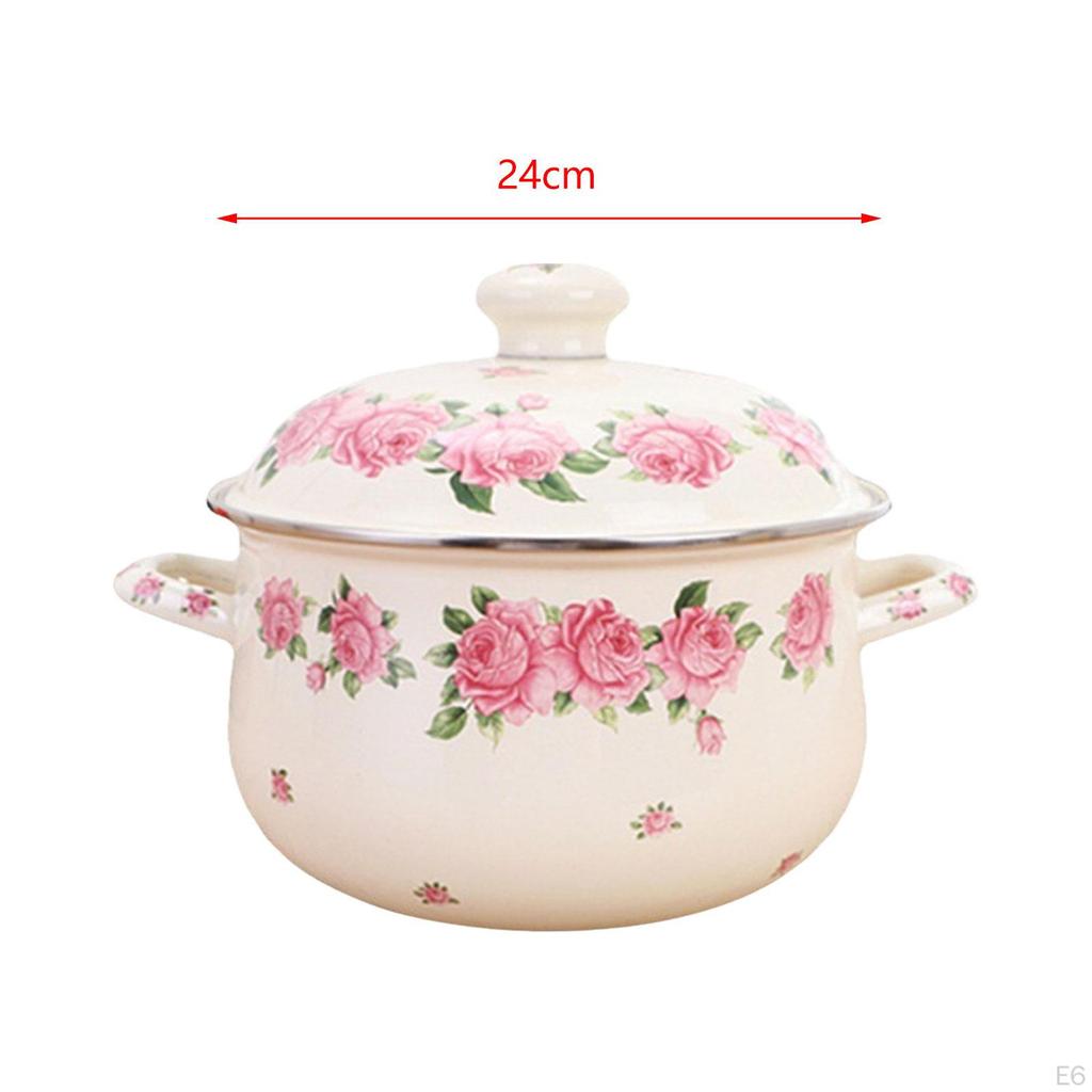 Cookware Pot Food Warmer Sauce Panpasta Instant Noodle with Cover Stockpot Rice Cooking Steamer