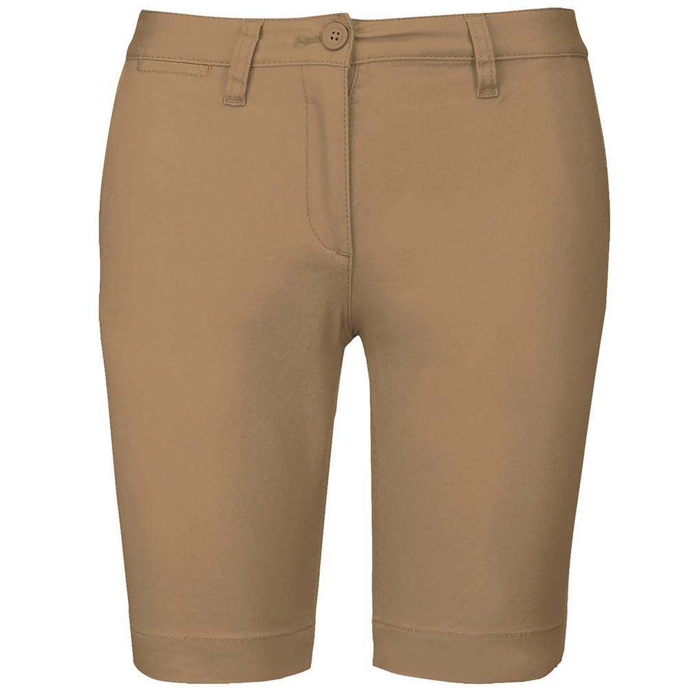 Kariban Womens/Ladies Chino Bermuda Shorts