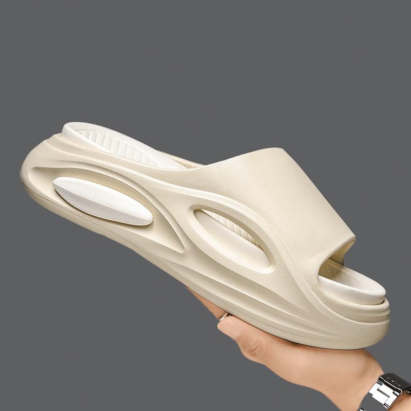 Модные легкие повседневные летние мужские и женские сандалии на платформе, пляжные шлепанцы, пара, новые туфли для ванной комнаты, роскошные сандалии