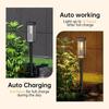 Солнечные дорожки IP65 Водонепроницаемый газонный солнечный светильник Регулируемая высота светодиодный уличный светильник Декоративный солнечный ландшафт
