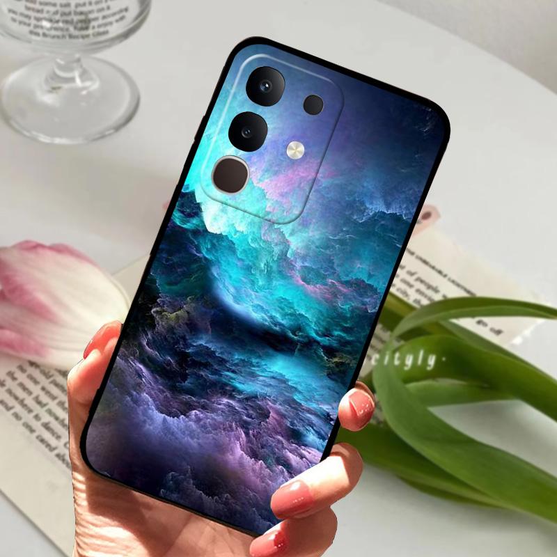 Чехол для Vivo Y29 4G 5G Милый Лев Тигр Мягкий Силиконовый Защитный Чехол для телефона vivo T4x 5G Модный Крутой Бампер Fundas Чехол