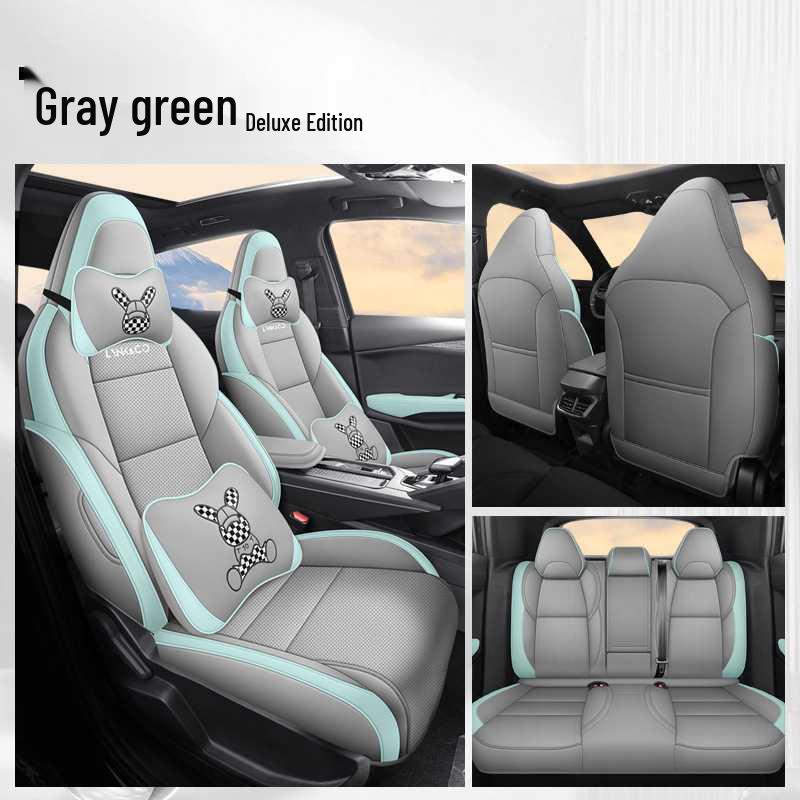 Lynk & Co 06 Energy Efficient Leather Seat Cushions - Five-Seater, All-Season Use