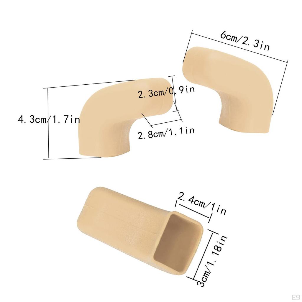 2 шт. Передние буксировочные крюки, чехлы, аксессуары, простая установка, запасные части, резина, высокая производительность