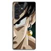 Coque De Téléphone - MANIACASE - Samsung Galaxy S25 Ultra - Silicone TPU - Dragon Ball Goku Vegeto - Noir