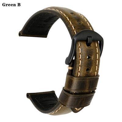 Ремешок для часов Аксессуары для часов 20 мм 22 мм 24 мм 26 мм ремешки для часов Натуральная кожа ремешок для часов Винтажный ремешок для часов из масляной вощеной кожи