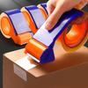 Tape Dispenser Plastic Sealing Packer Packaging Parcel 48mm Width Roller Tape Cutter Sealing Tape Holder Manual Machine