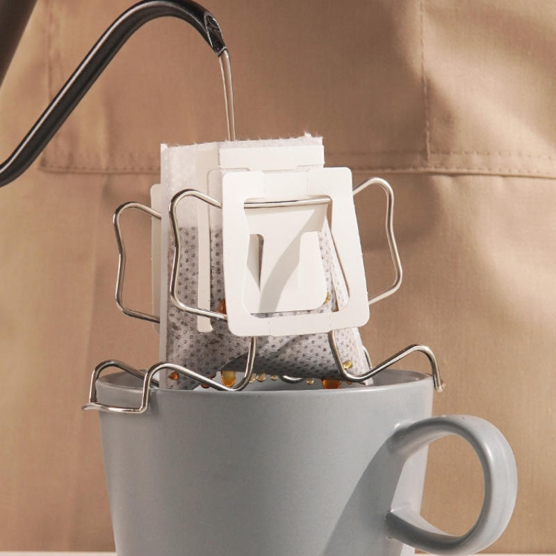 Hanging Ear Drip Coffee Bag Holder Portable Reusable Outdoor Tea Filters Dripper Baskets for Easy Pour Over