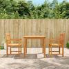 VidaXL 3-Piece Garden Dining Set Solid Acacia Wood 3206275