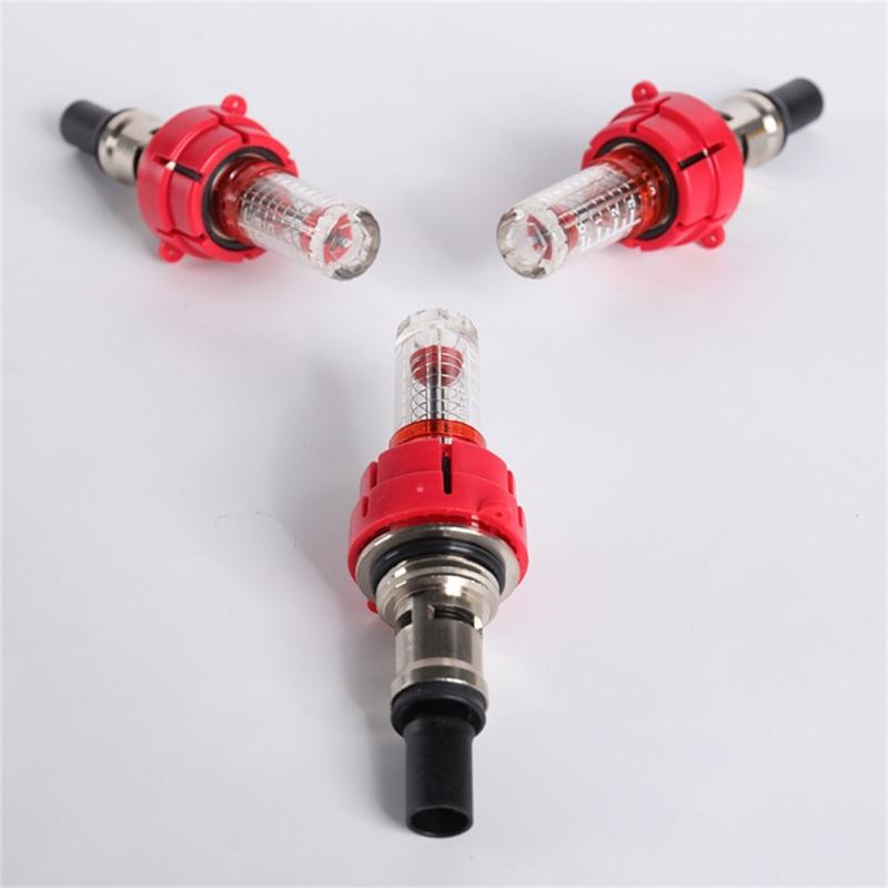 DN10/DN15 HVAC System Flow Rate Indicator Flow Meter Visual Float Flow Meter Underfloor Heating Manifold Flow Regulator