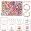 DIY Kids' Beaded Bracelet Kit for Kindergarten Jewelry Crafting