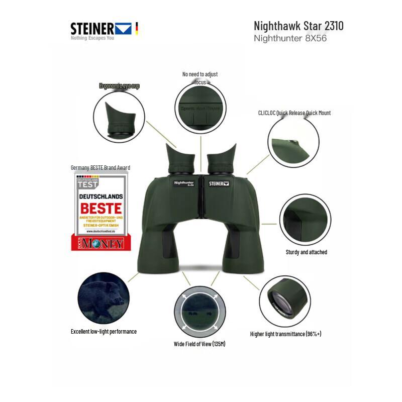 STEINER Nighthawk 2310 8x56 Binoculars