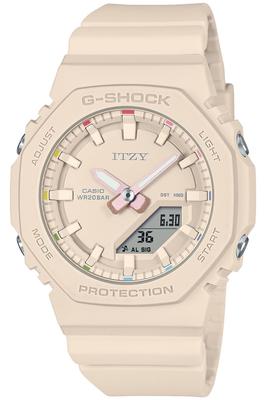 Часы ITZY Collaboration Model Beige Pink [Casio] G-Shock GMA-P2100IT-4AJR женские