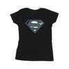 DC Comics Womens/Ladies Superman Indigo Blue Logo Cotton T-Shirt