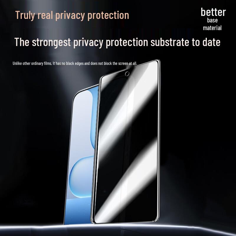 Smorss Honor 500 Anti-Peep Full Adhesive Ceramic Screen Protector