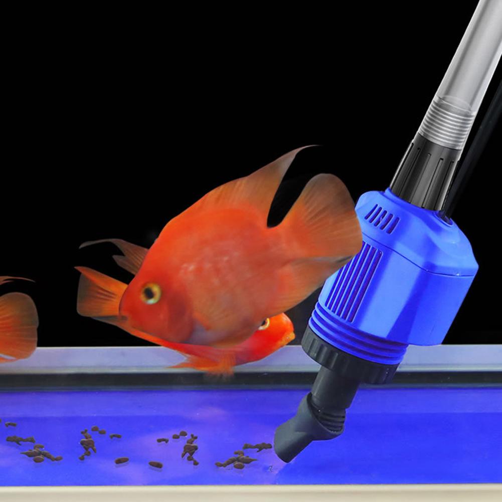Аквариумный автоматический электрический фильтр для смены воды, очиститель для удаления осадка из аквариума