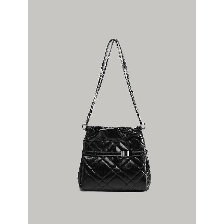 Niche Design 2025 Summer New Diamond Pattern Chain Bag Fashionable Versatile High-Quality Textured Shoulder Crossbody Bag Trendy