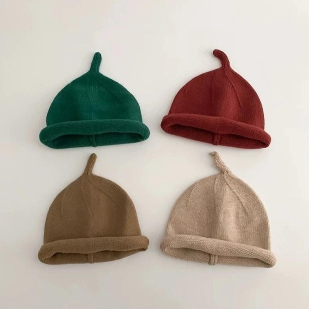 Soft Kids Winter Beanie Warm Toddler Cap Cute Style Crochet Bonnet Outdoor Play