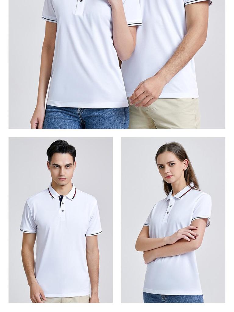 Summer Short Sleeve Custom Embroidered Business Shirt for Men & Women
