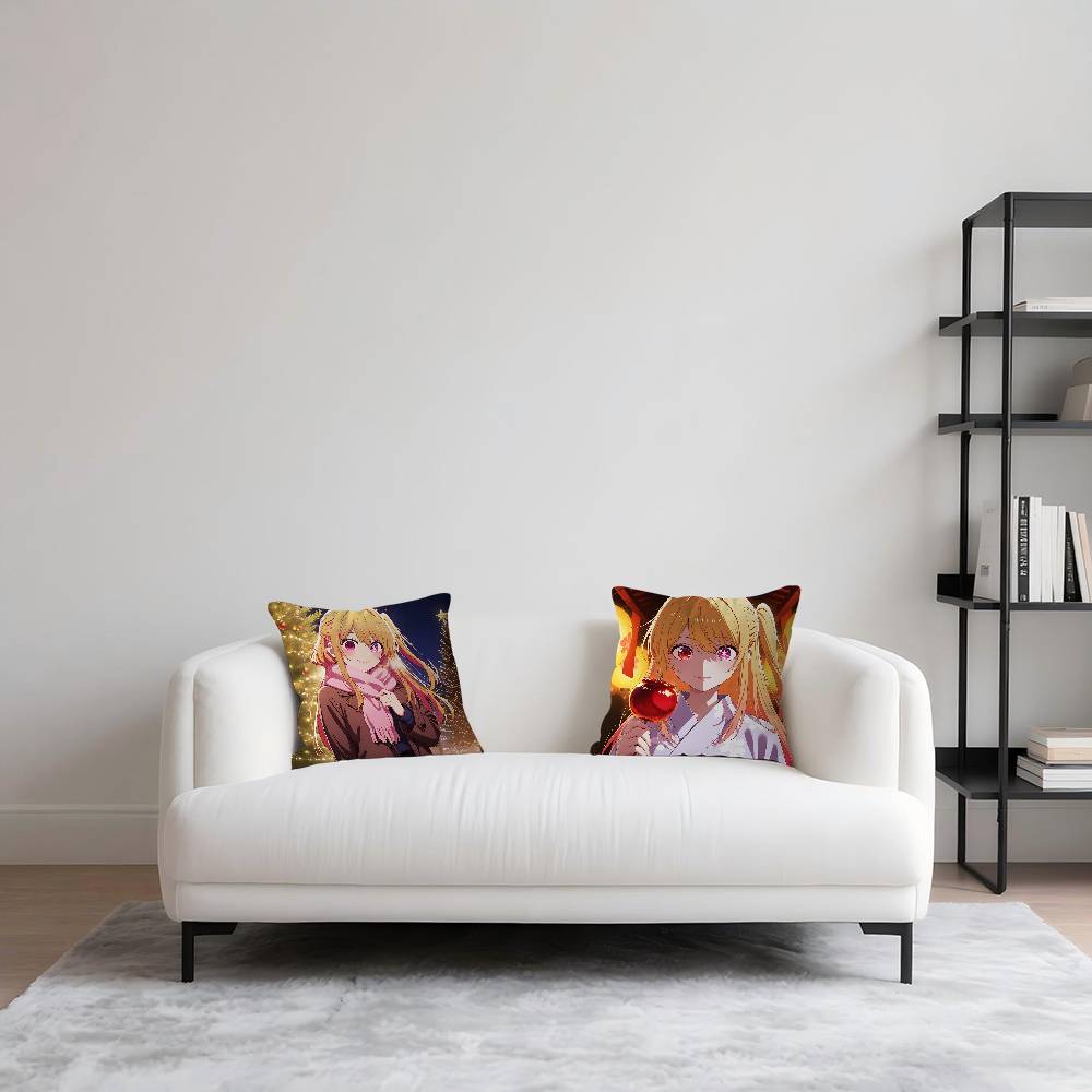 H-Ho-shino RuByS Pillow Cover For Bedroom Room And Living Room Sofa Decorative Cushion Cover