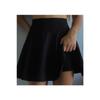 Women's Black Mini Shorts Skirt