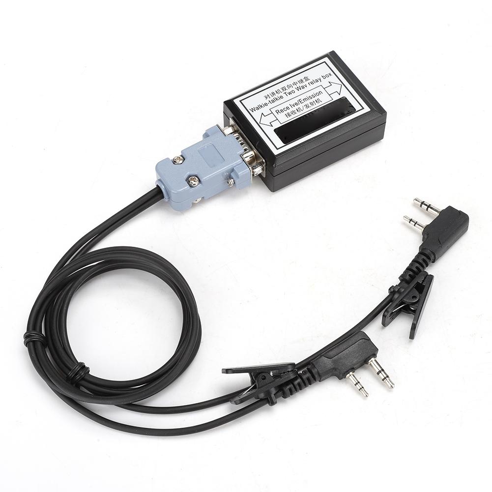 K Plug Двустороннее реле Обновление Plug and Play Портативная радиостанция Walkie Talkie Ретранслятор Box