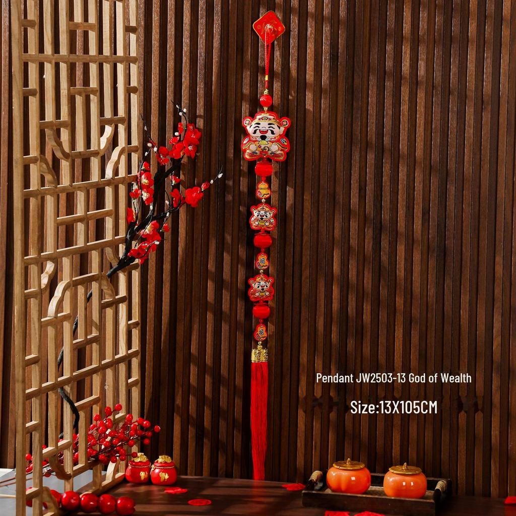 2025 Snake Year Blessing Pendants: New Year and Spring Festival Decorations for Wealth and Prosperity