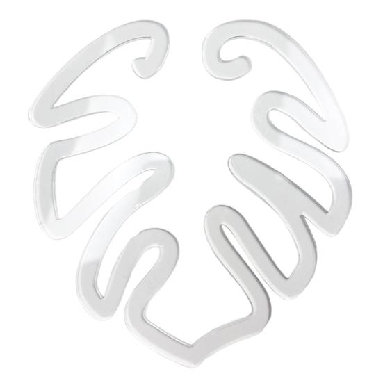 2 шт., монстера, захват, опора для растений, пластиковые подставки для растений, держатель для листьев, растение монстера