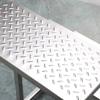Thickened Stainless Steel Footrest Stool Household Outdoor Non Slip Step Footstool Hospital Examination Mat Footstool
