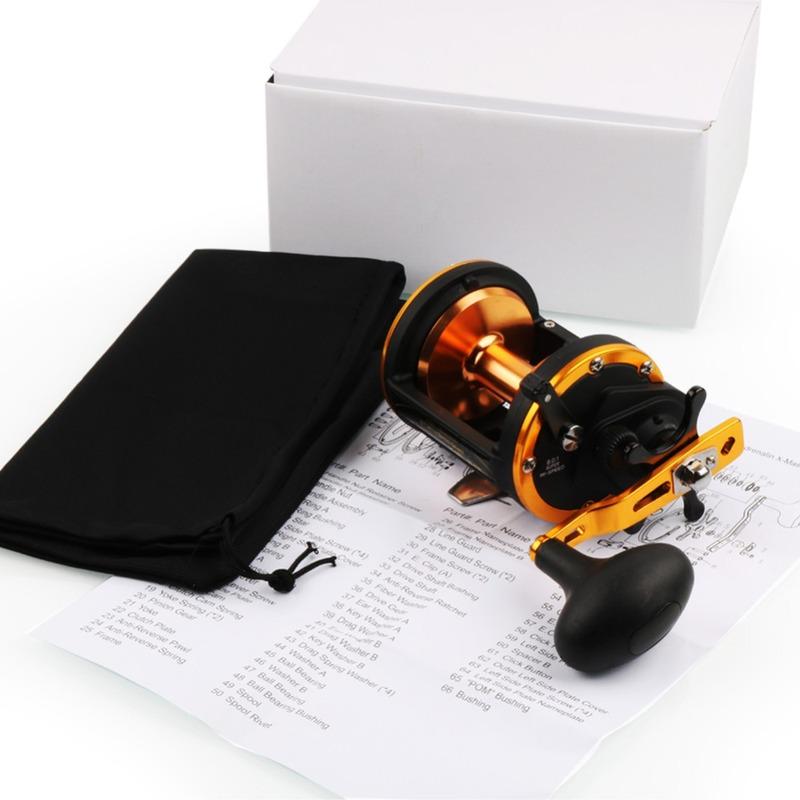 SOUGAYILANG Рыболовная катушка для троллинга, катушка для приманки, колесо для рыболовной катушки для морской рыбалки на большую рыбу