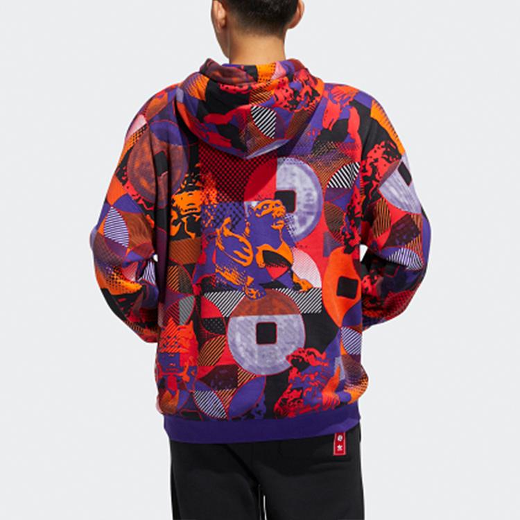 Adidas Originals Cny Series Hoodie With Trefoil Logo Men Hoodies College-Purple GN5448