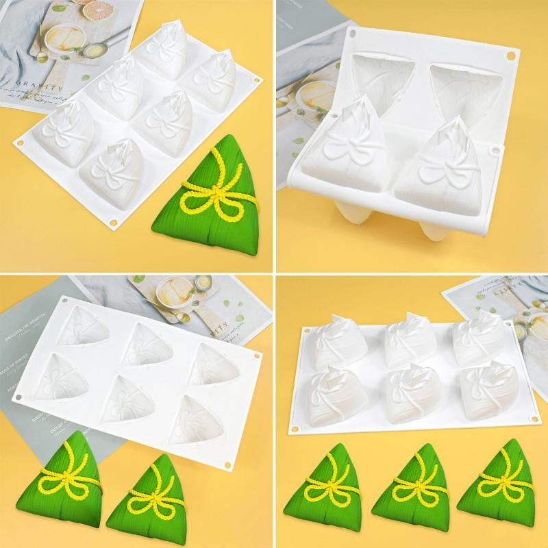 Rice Dumpling Fondant Molds Resin Chocolate Cake Baking Mold DIY Craft Ornament