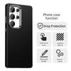 For Samsung Galaxy S25 Ultra Case Cell Phone Hybrid Back Cover Carbon Fiber Texture