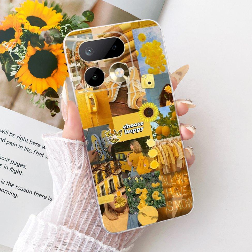 Transparent For Realme 16 Pro 5G Case Luxury Cute Cat Fashion Butterfly Cool Painted Casing For Realme RMX5121 RMX5120